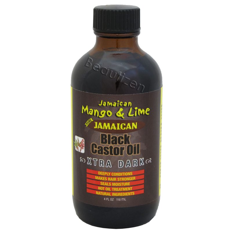 Jamaican Mango Lime Xtra Dark Jamaican Black Castor Oil 4 Oz