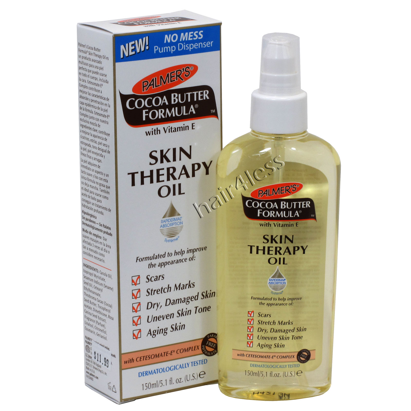 Palmer S Cocoa Butter Skin Therapy Oil 5 1 Oz Shopolle Com