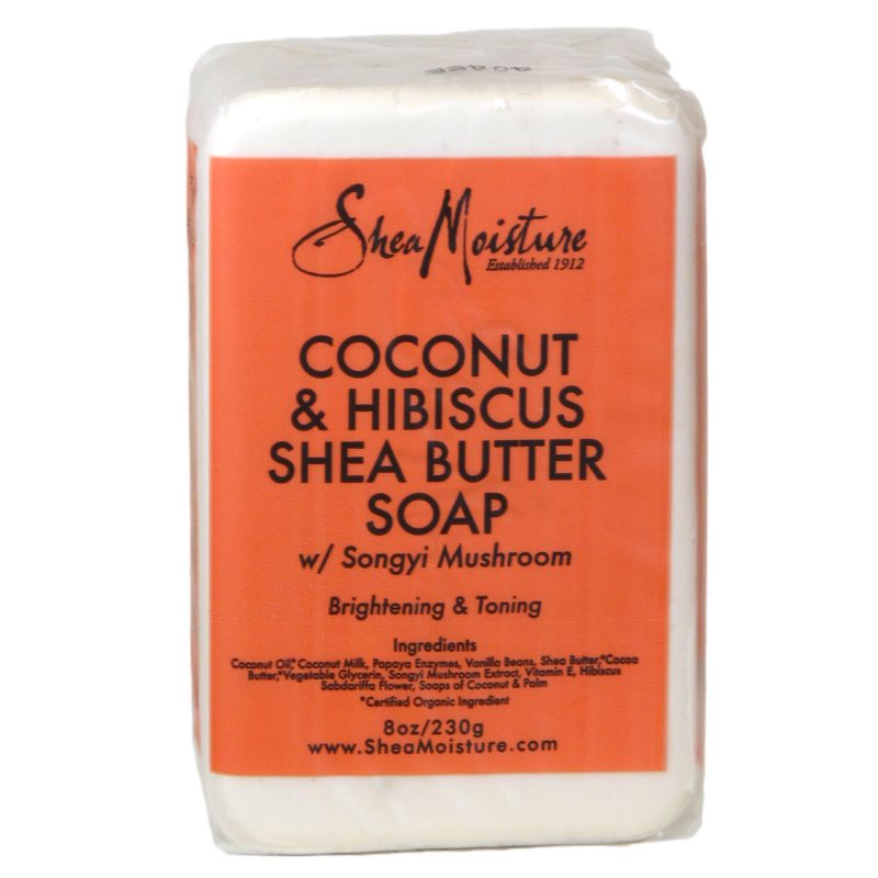 shea moisture coconut hibiscus soap