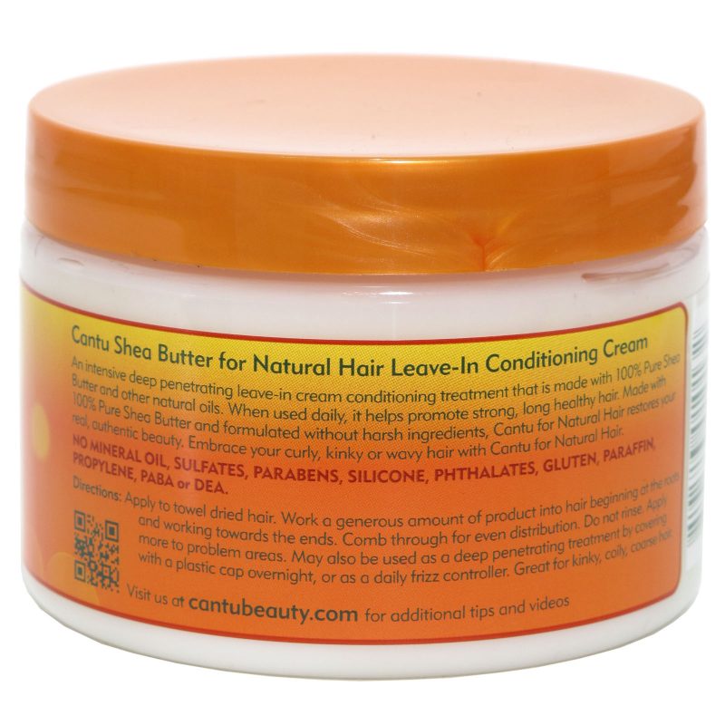 Cantu Shea Butter Natural Hair Leave In Conditioning Cream 12 Oz 9376