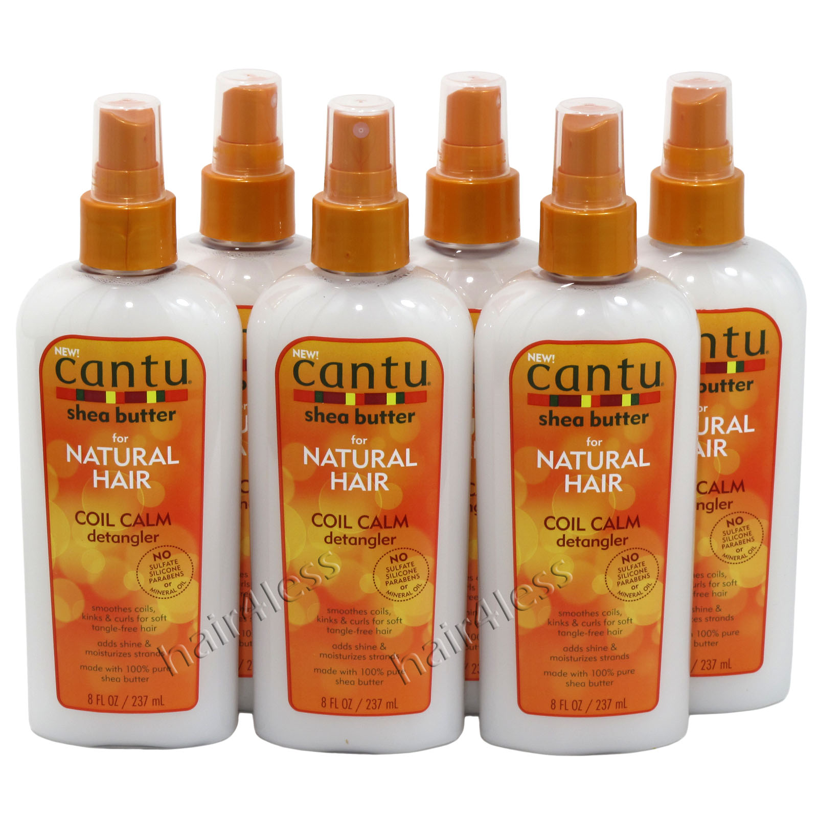 Cantu Shea Butter Natural Hair Coil Calm Detangler 8 Oz 4031